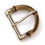 Bamboo Bag Clasps Replacement Accessories, with Zinc Alloy Findings