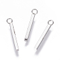 304 Stainless Steel Pendants, Rectangle