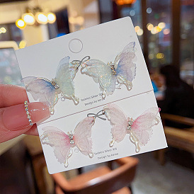 Butterfly Earrings - Elegant, Fashionable, Versatile, Minimalist, Chic, Personality, Ear Jewelry, Women
