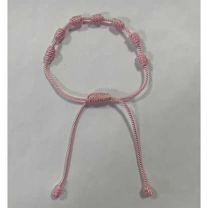 Pulseras trenzadas de cordón de nylon