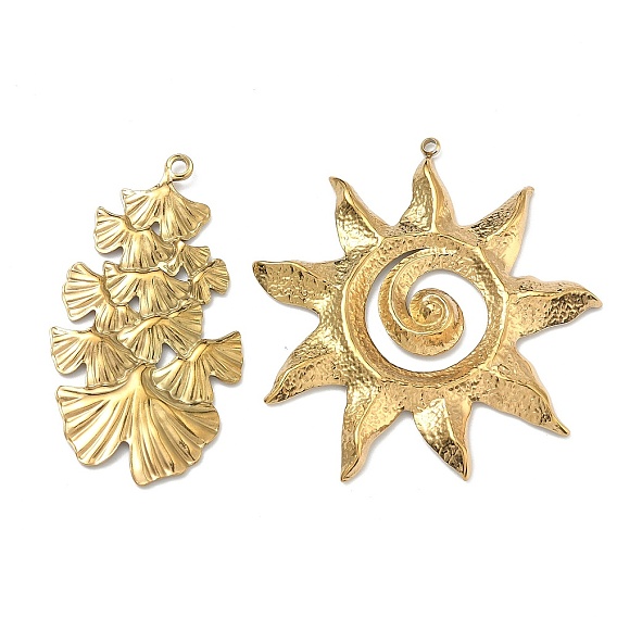 304 подвески из нержавеющей стали, золотые, ионное покрытие (ip), долговечный