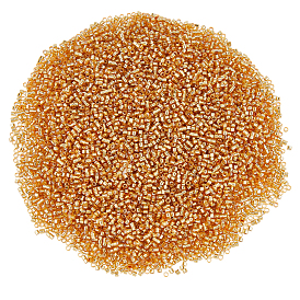 K9 стеклянные бусины, серебряная линия, цилиндр