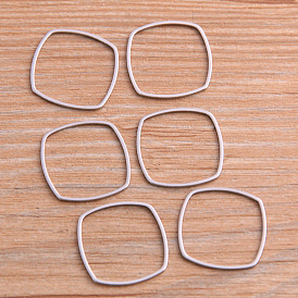 201 нержавеющей стали связывающий кольца, ромб