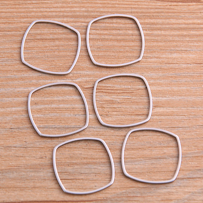 201 нержавеющей стали связывающий кольца, ромб