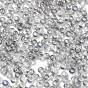 Transparent Glass Seed Beads, Half Plated, Two Tone, Round