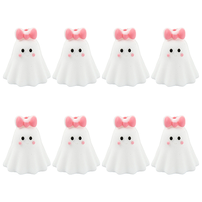 8 шт. силиконовые фокусные бусины, призрак
