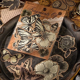 200 шт. бумажные подушечки для альбомов с бабочками, для альбома для вырезок diy, поздравительная открытка, справочная бумага