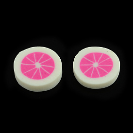 Cabochons de arcilla polimérica, fruta