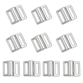 Зажимы для бикини из сплава, запасная часть застежки бюстгальтера, нижнее белье с застежкой спереди