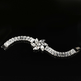 Sparkling Rhinestone Fashion Bracelet - Affordable and Trendy Bangle Jewelry