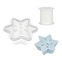 Candle Making Tool Sets, with Acrylic Candle Mold and Eco-Friendly Candle Wick
