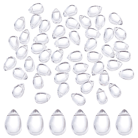 150 шт. прозрачные подвески-лэмпворк, слеза