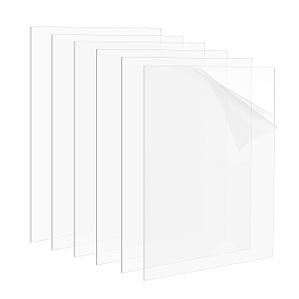Transparent Acrylic for Picture Frame, Rectangle