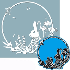 Easter Carbon Steel Cutting Dies Stencils, for DIY Scrapbooking, Photo Album, Decorative Embossing Paper Card