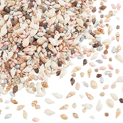 10 нити 10 стили натуральные ракушечные бусины нити, спиральная раковина, морская раковина и раковина