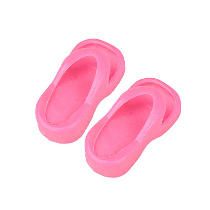 Plastic Doll Flip Flops Slipper, Doll Making Supplies, for American Doll Accessories