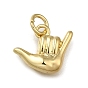 Латунные подвески, долговечный, стойки покрытие, без свинца и без кадмия, жест, с целью перехода в кольце