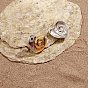 304 из нержавеющей стали серьги, сердце