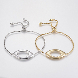 Спортивная тематика 304 браслеты из нержавеющей стали, слайдерные браслеты, цепи коробки, регби