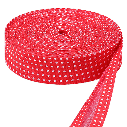 Полиэфирная лента, узор в горошек