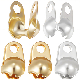 Brass Bead Tips, Calotte Ends, Clamshell Knot Cover