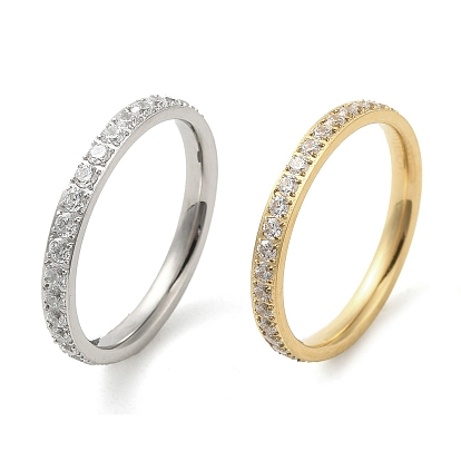 Ионное покрытие (ip) 304 кольца из нержавеющей стали, с кубического циркония