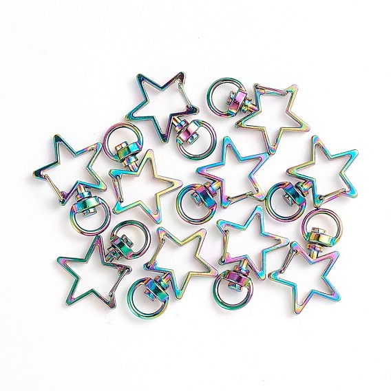 Застежками сплава поворотные, поворотный карабин-лобстер, звезда
