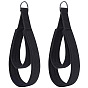 Polyester Double Loop Straps for Yoga Training, with D-Ring