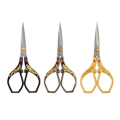 Ножницы из нержавеющей стали «дракон и феникс», ножницы для вышивания, швейные ножницы