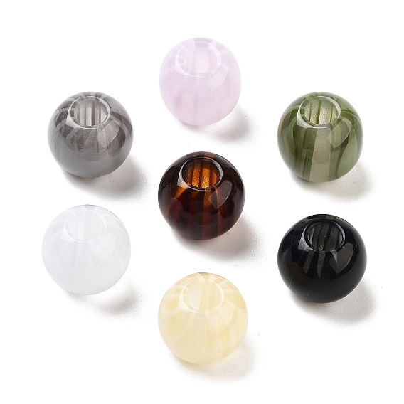 Cmолы европейские шарики, крупные бусы круглое отверстие