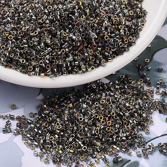 Бусины miyuki delica, цилиндр, японский бисер, 11/0