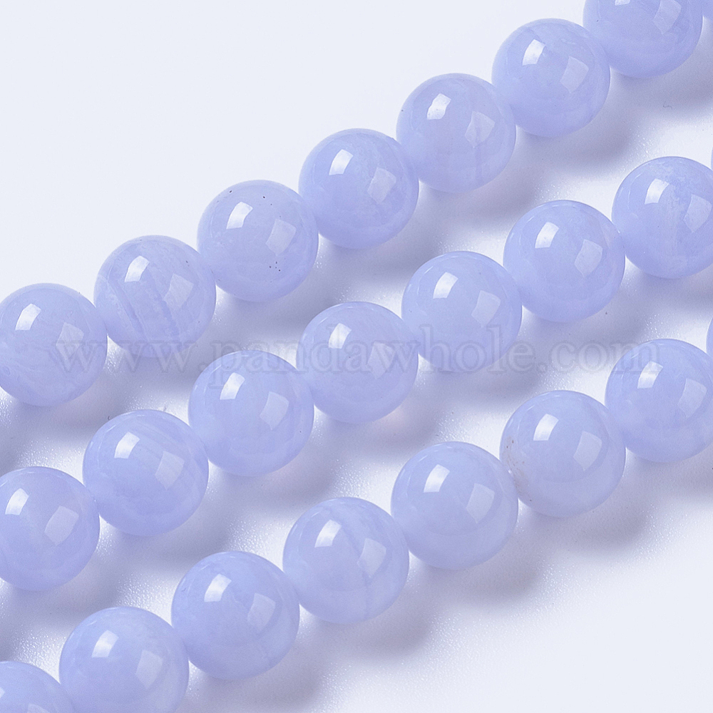 blue lace agate beads