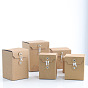 Verpackungsbox aus Kraftpapier, für Kerzenverpackung, Geschenkbox