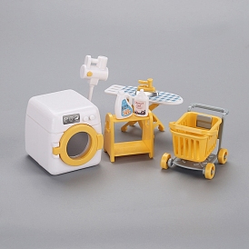 Plastic Miniature Ornaments, Micro Landscape Home Dollhouse Accessories, Washing Machine