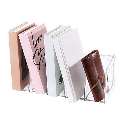 5-пластиковые подставки для книг в виде сетки, прямоугольные