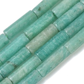 Natural Amazonite Beads Strands, Column