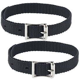 1 пара полипропиленовых ремешков для шпор, регулируемые лямки для высоких ботинок до бедра, с центральной пряжкой из сплава, для конного снаряжения