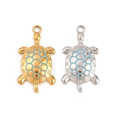 304 нержавеющей стальной эмали подвески, прелести черепахи, ионное покрытие (ip)