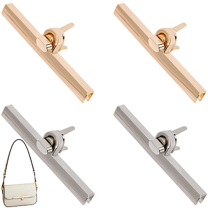 4 шт. 2 цвета цинковый сплав поворотный замок для сумки защелка застежка для кошелька