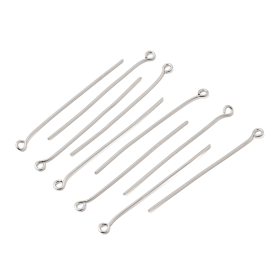 SHEGRACE Brass Eye Pins, Cadmium Free & Nickel Free & Lead Free, Long-Lasting Plated