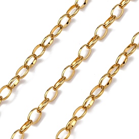 304 кабельные цепи из нержавеющей стали, ионное покрытие (ip), несварные, с катушкой