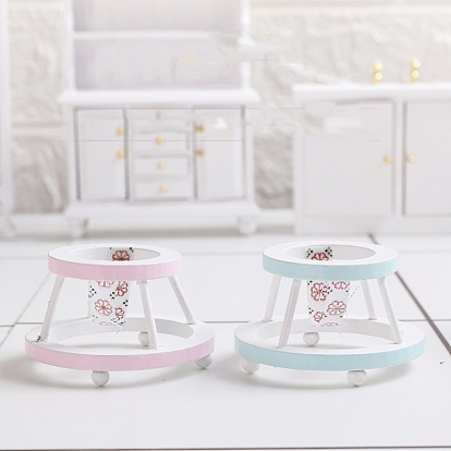 Мдф доска ходунки миниатюрные украшения, аксессуары для кукольного домика с микро-ландшафтом, притворяясь опорными украшениями