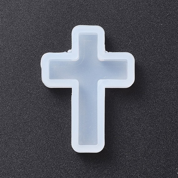 DIY Silicone Molds, Resin Casting Molds, For UV Resin, Epoxy Resin Jewelry Pendants Making, Cross
