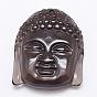 Natural Ice Crystal Obsidian Carven Pendants, Buddha
