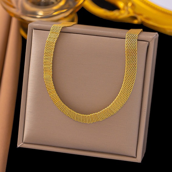 8мм 304 ожерелья из нержавеющей стали с цепочкой для женщин