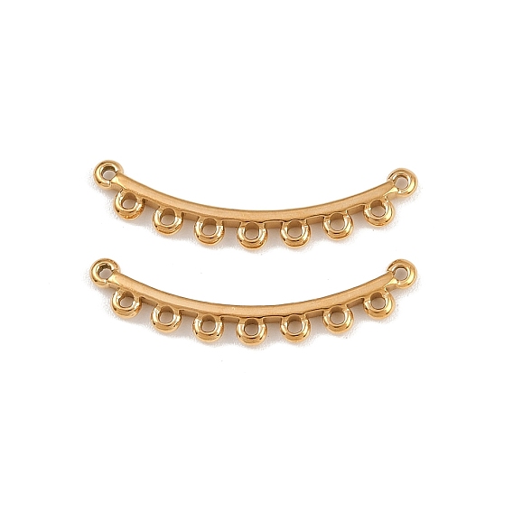 304 Ссылки на компоненты люстры из нержавеющей стали с изогнутой планкой, ионное покрытие (ip)