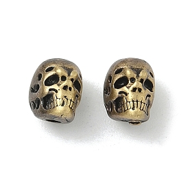 Латунные бусины, без свинца и без кадмия, череп