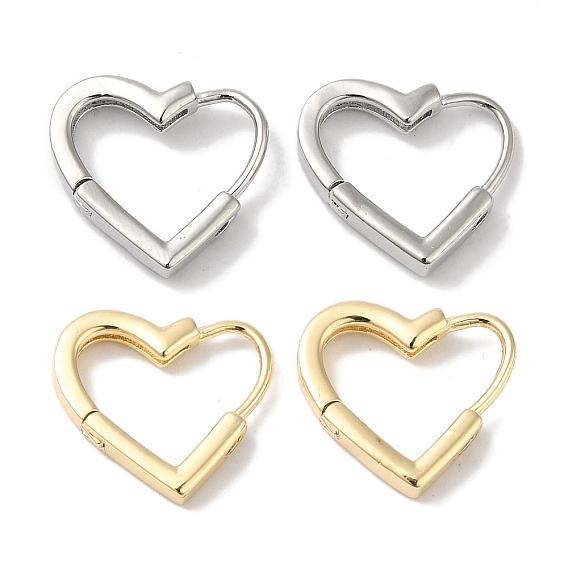 Серьги-кольца из латуни для женщин