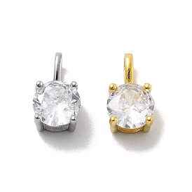 925 серебро 925 пробы с подвесками из циркония, круглые