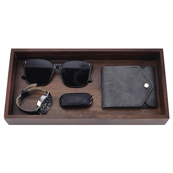 Wooden Storage Trays, Rectangle